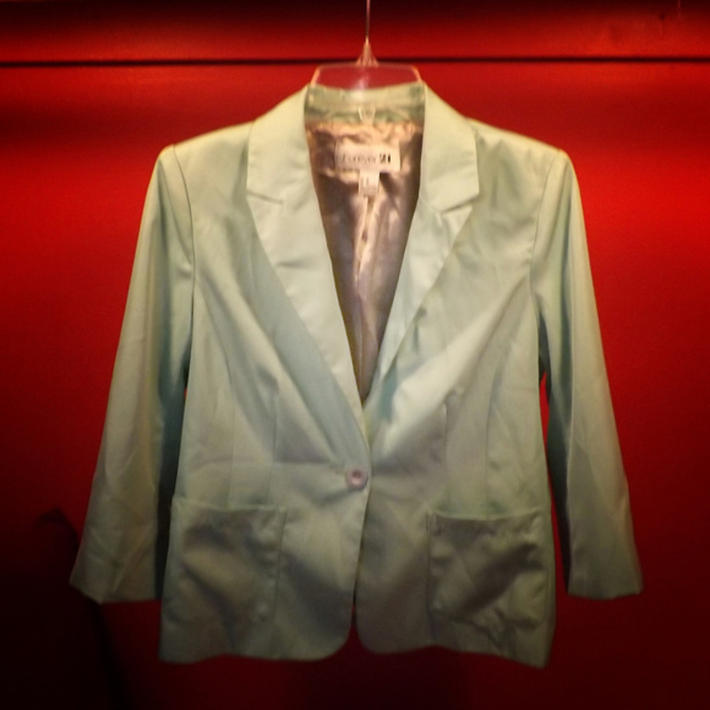 Forever 21 Teal Blazer for Women